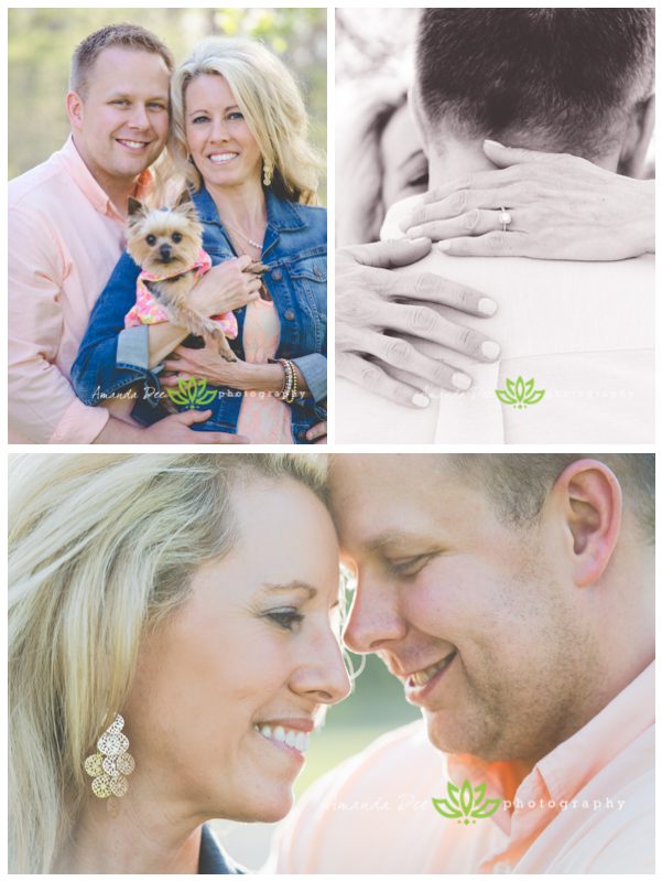 Spring Romantic Golden Hour Spring Engagement Session {Marion, IA Engagement Photographer}  Photo