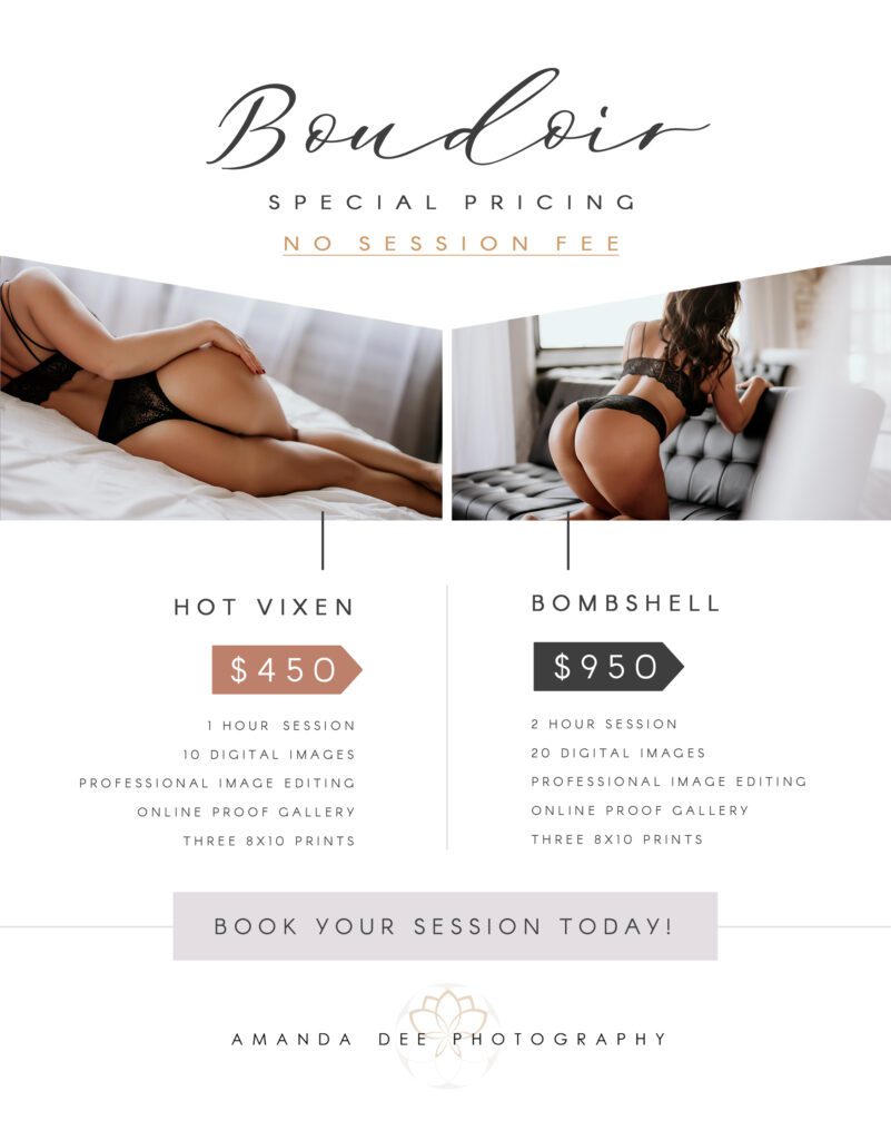 boudoir package deal